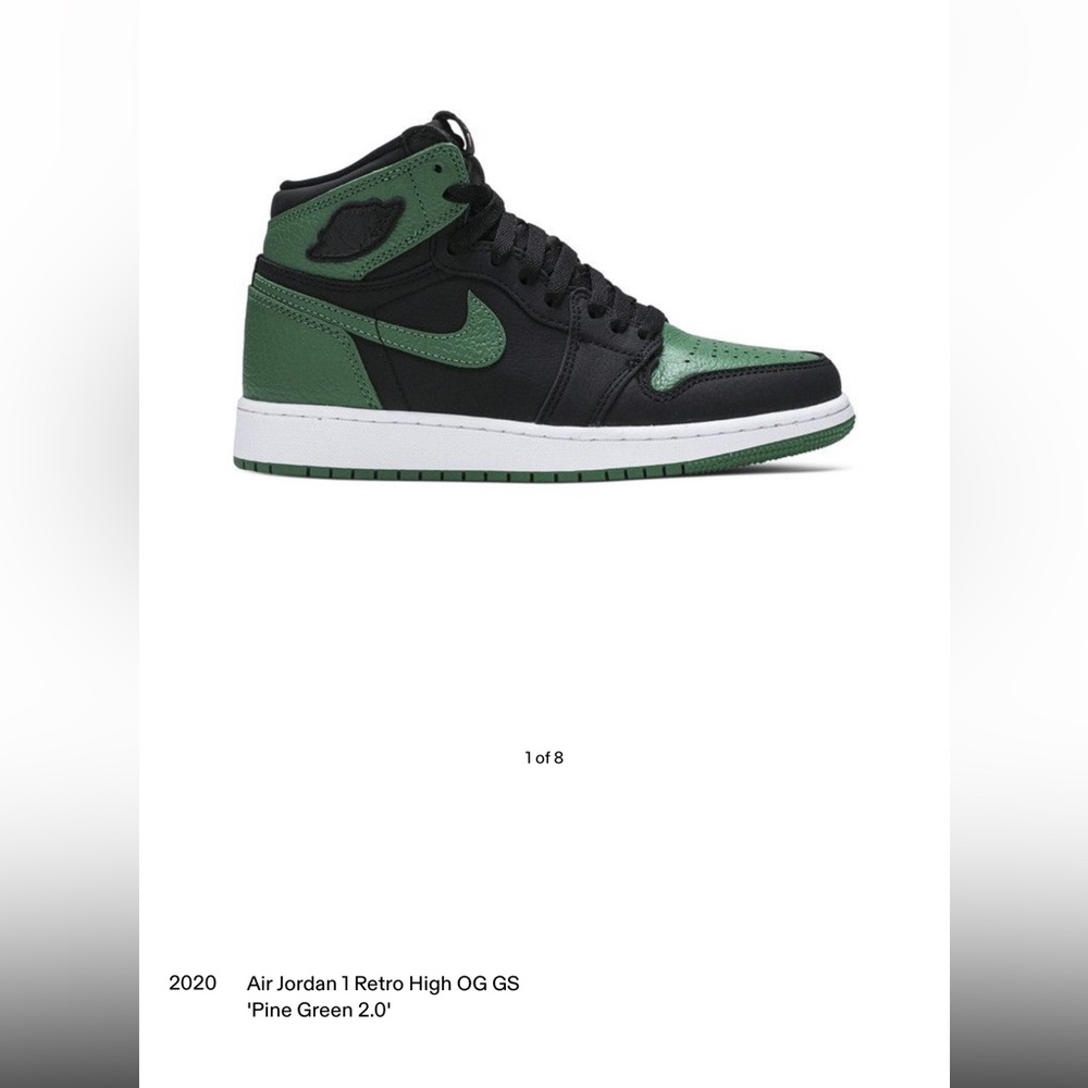 AIR JORDAN 2020 Retro High OG GS Pine Green 2.0 - Women’s 7.5 / Men’s 6